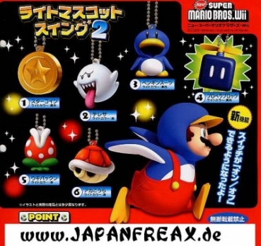 Super Mario WII pendants with light