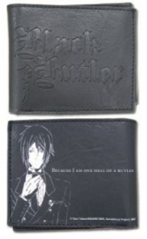 Black Butler: Wallet - Sebastian and Logo