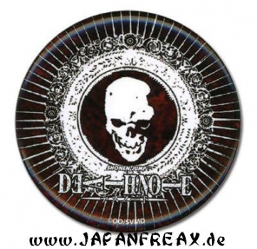 Death Note Button -  Skull Icon