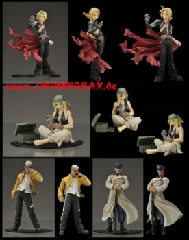 Fullmetal Alchemist Trading Figure- Set