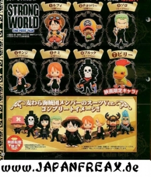 One Piece Strong World Chibi Strap
