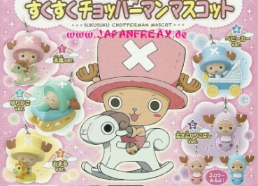 One Piece: Chopper in Dreamland Strap-ons (Sukusuku mascot)