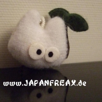 Totoro Keychain white