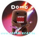 Domo-Kun Button- Domo Rockstar 2,5cm